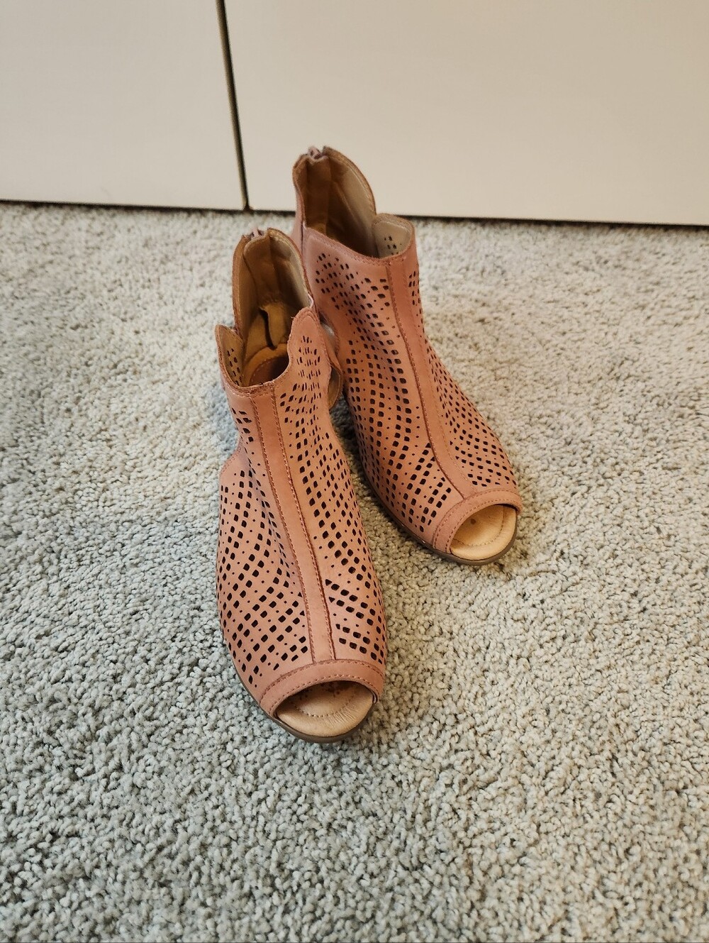 Earth Open Toe Bootie